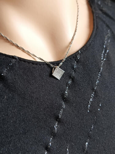 COLLANA DONNA AMBROSIA GIOIELLI IN ARGENTO E ZIRCONI AAG 036 - Foto 3 di 3