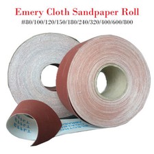 Emery Cloth Roll. Fine. Medium. Coarse. Various Lengths 80,100,120,150 Grit..new