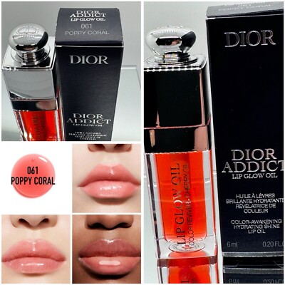 Dior Addict lip Glow oil 061 Poppy coral