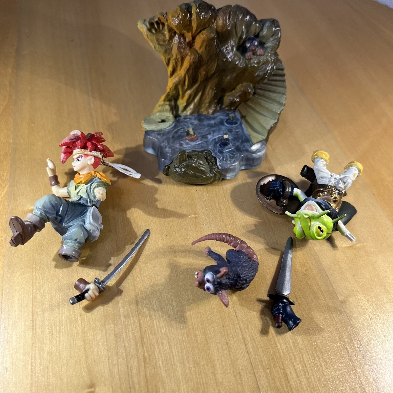 Chrono Trigger Formation Arts Square Enix Chrono and Frog Kaeru Pvc Figure  Rare | eBay