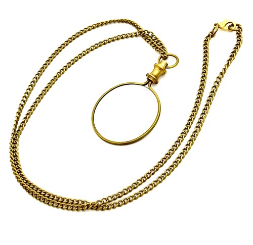 10X Lupa Monocle Lente Collar Lente de Vidrio Lupa Colgante Collar - Imagen 2 de 9