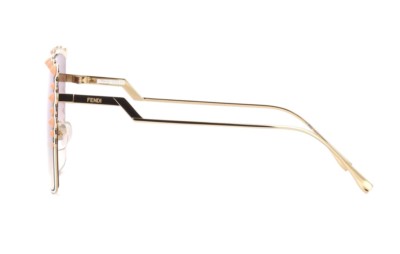 Fendi CAN EYE FF 0259/S Pink with Mint and Gold/Pink Shaded