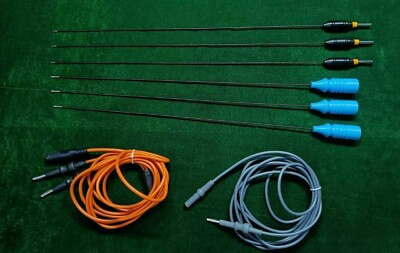 6Pcs Laparoscopic SS Hysteroscopy Bipolar Spatula 5FR Cable Surgical Instruments