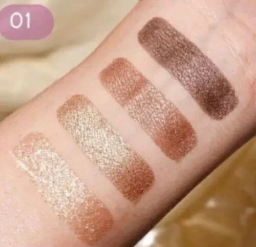 CHANEL LES 4 OMBRES Tweed 01 TWEED CUIVRE Limited Edition 2g CHANEL LES 4 OMBRES Tweed 01 TWEED CUIVRE Limited Edition 2g