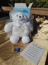 NEW Snoozy Bear Plush Teddy Starlight Projector Sleep-Soothing Sounds for Baby