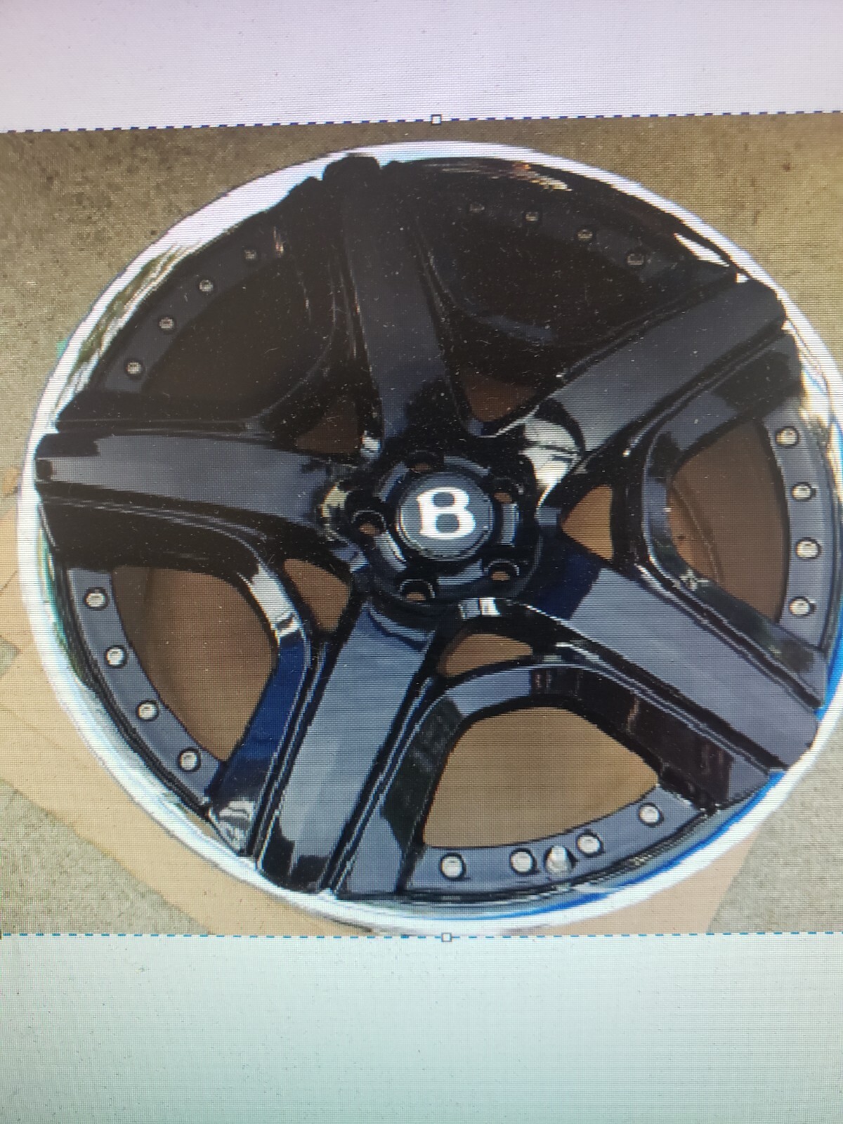 21" BENTLEY FACTORY MULLINER 2 PIECE WHEEL (RECONDITIONED) WITH OPTIONS