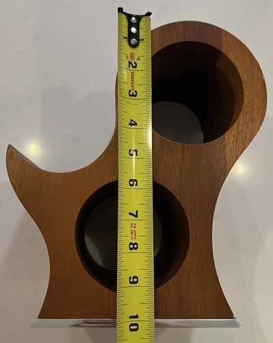 Nambe Wine Bottle Stand, Holds 3 Bottles - Picture 8 of 9