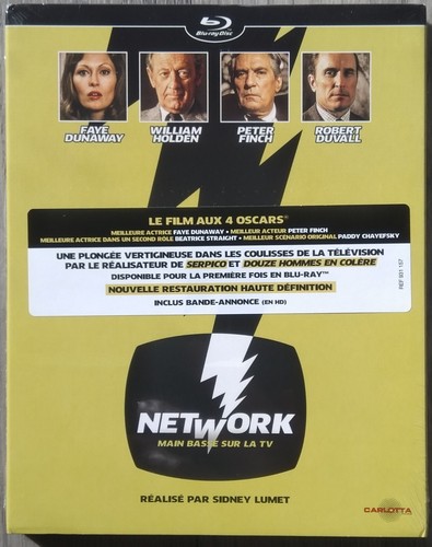 NETWORK/BLU-RAY NEUF SOUS BLISTER/1976/SIDNEY LUMET/FAYE DUNAWAY/W. HOLDEN/FINCH