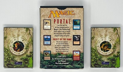 Magic: The Gathering Portal Two Player Starter Set Boxes & Inserts