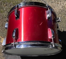 VINTAGE TAMA IMPERIALSTAR 13  T Badge TOM DRUM, JAPAN Red Pink