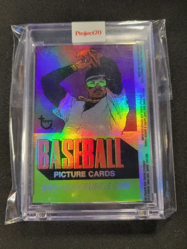 topps project 70 Wax wrapper jacob rochester Foil 05/70