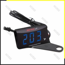 Motorcycle Digital Fahrenheit Water Temp Meter Display Temp Temperature Gauge