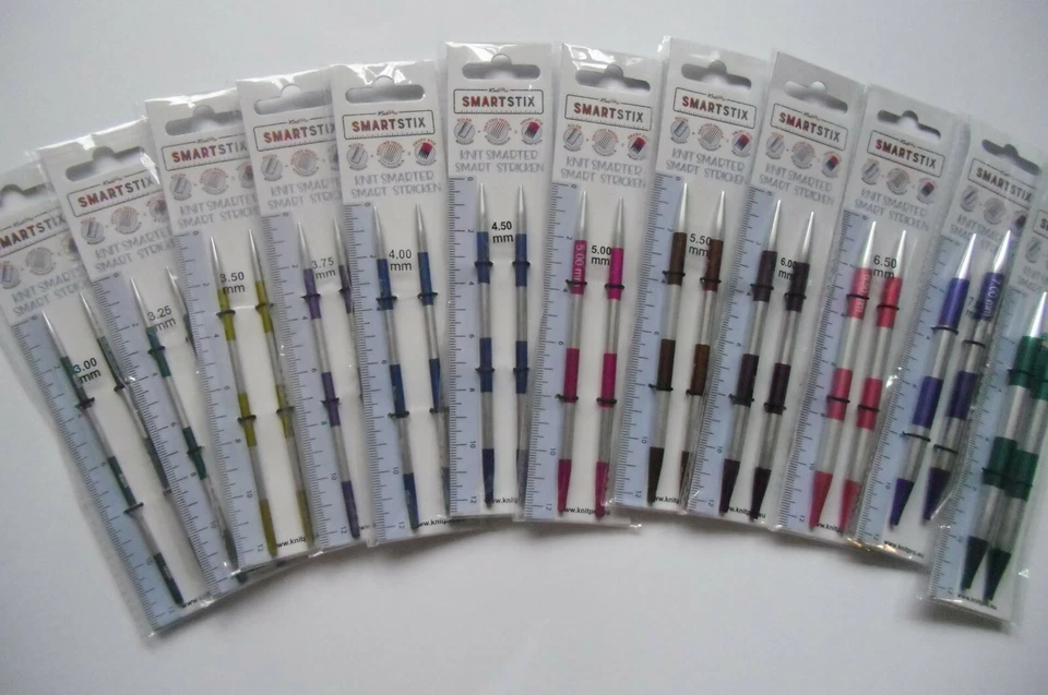 KnitPro SmartStix Austauschbare Rundstricknadeln lang mit Skala