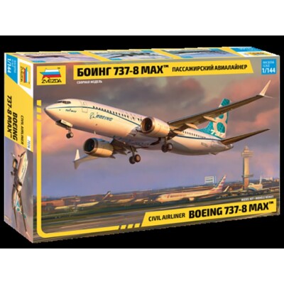 Zvezda #7026 1/144 Boeing 737-8 MAX