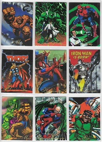 1995 Marvel Pepsicards Full Set Cards Basic + Specials + Holograms Spidy Reprint - Picture 6 of 12