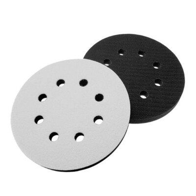 2Stück 5 Zoll(125Mm) 8-Loch Soft Sponge Interface Pad Für Schleifpads Hook&Loop