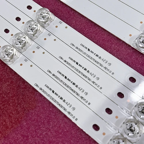 LED Strips For Hisense HZ50A65E H50E3A 50R6E 50H6E CRH-BK50S1U51S3030T040979G - Picture 5 of 9