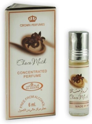 Choco Musk 6ml Roll On Parfüm Öl von Al Rehab Unisex *3er PACK * [VERKAUF]