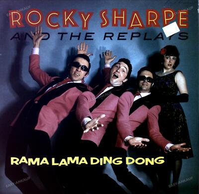 Rocky Sharpe & The Replays - Rama Lama Ding Dong Maxi (VG/VG) .