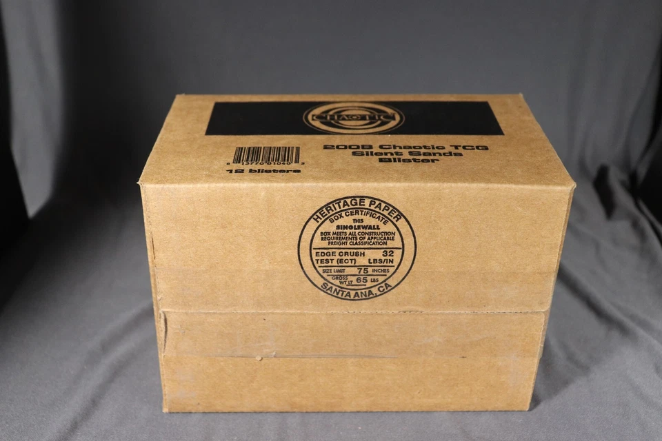 Chaotic TCG Silent Sands Blister Booster Box 12 Packs CCG 1st Edition 2008 - Image 2 of 3