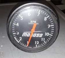 Moroso Cable Drive Tach 4 Face No Telltale