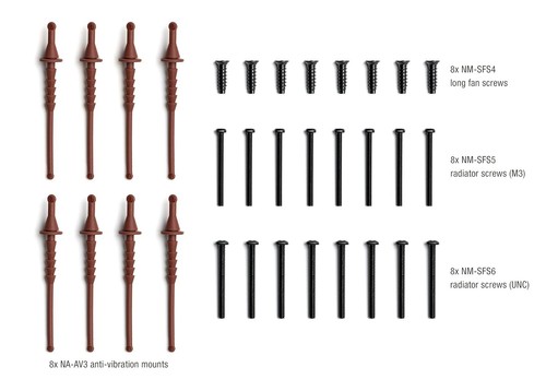 Noctua NA-IS1-14 Sx2, Inlet Side Spacers for 140mm Fans - Photo 2/9