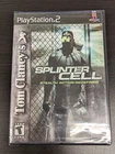 Tom Clancy's Splinter Cell, 1st Print (Playstation 2, 2003) Factory Sealed!