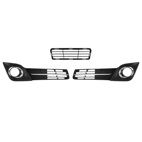 Bisel de luz antiniebla de parrilla inferior para parachoques delantero para Toyota Camry SE 2012 2013 2014 - Imagen 12 de 12