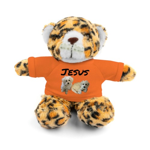 Jesus bear panda faith Christian Stuffed Animals Tee baby shower child birthday - 第 11/97 張圖片