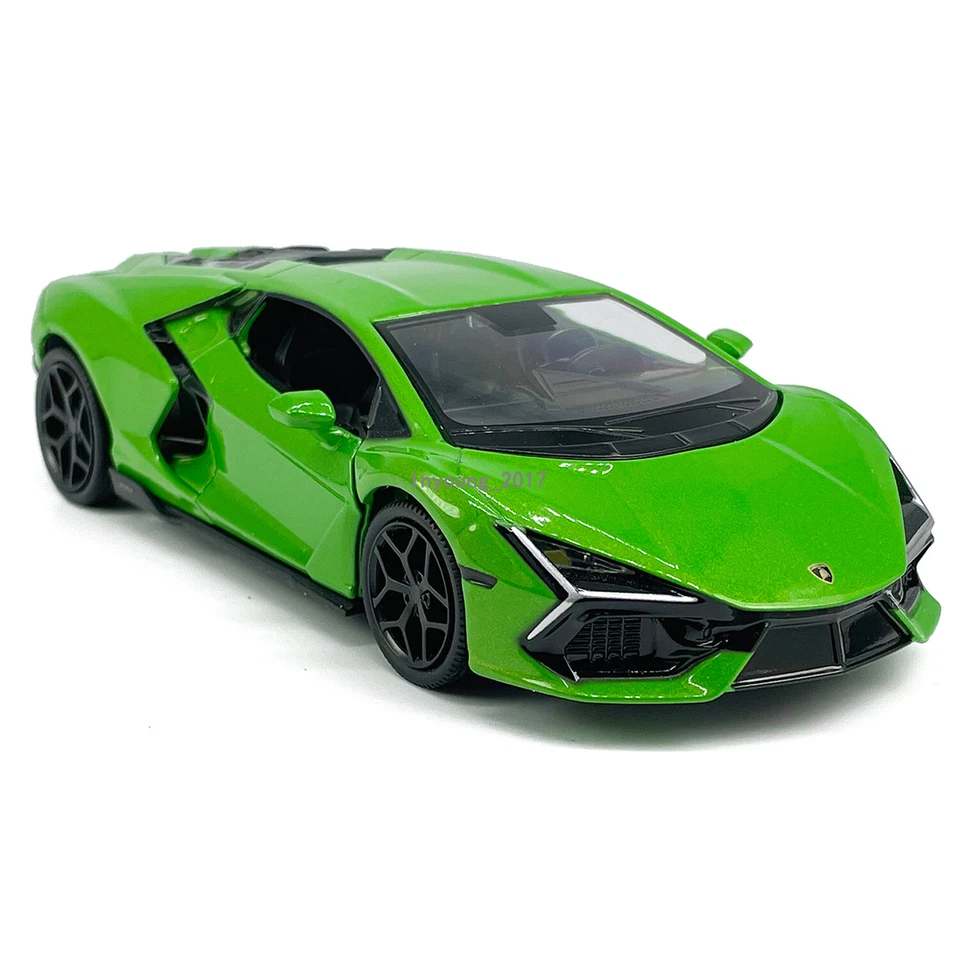 1/32 Scale Lamborghini Revuelto Model Car Diecast Toy Cars Toys for Kids Green - Image 4 of 4