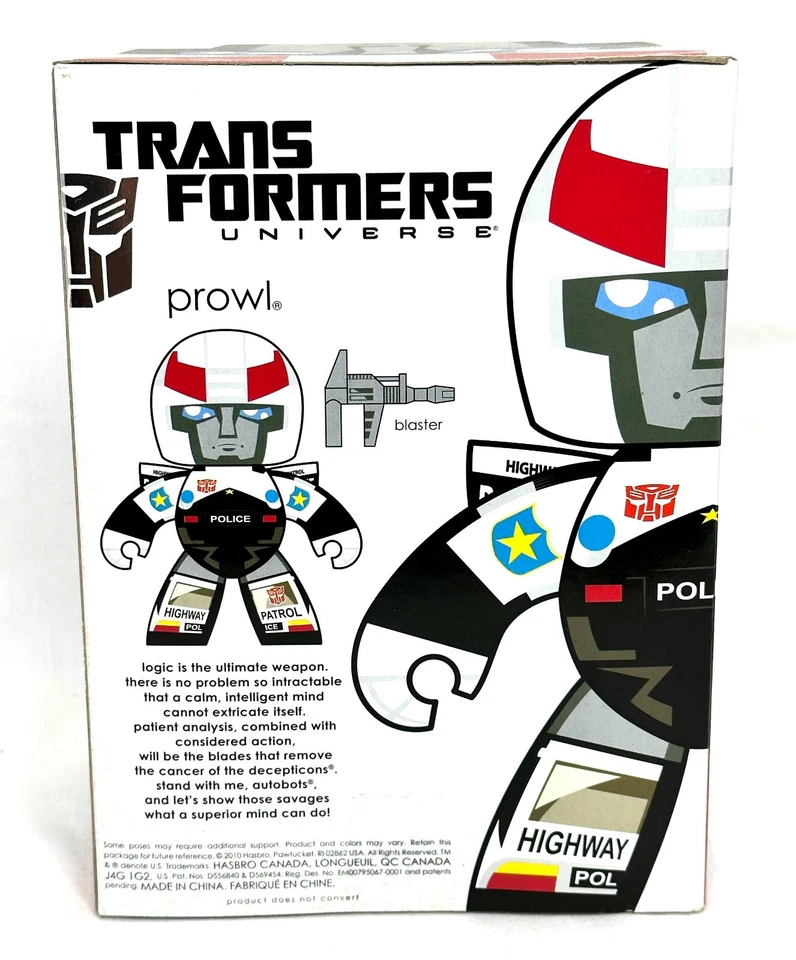 SDCC Exclusive Transformers Prowl Mighty Muggs 2010 San Diego Comic Con - Image 3 of 4