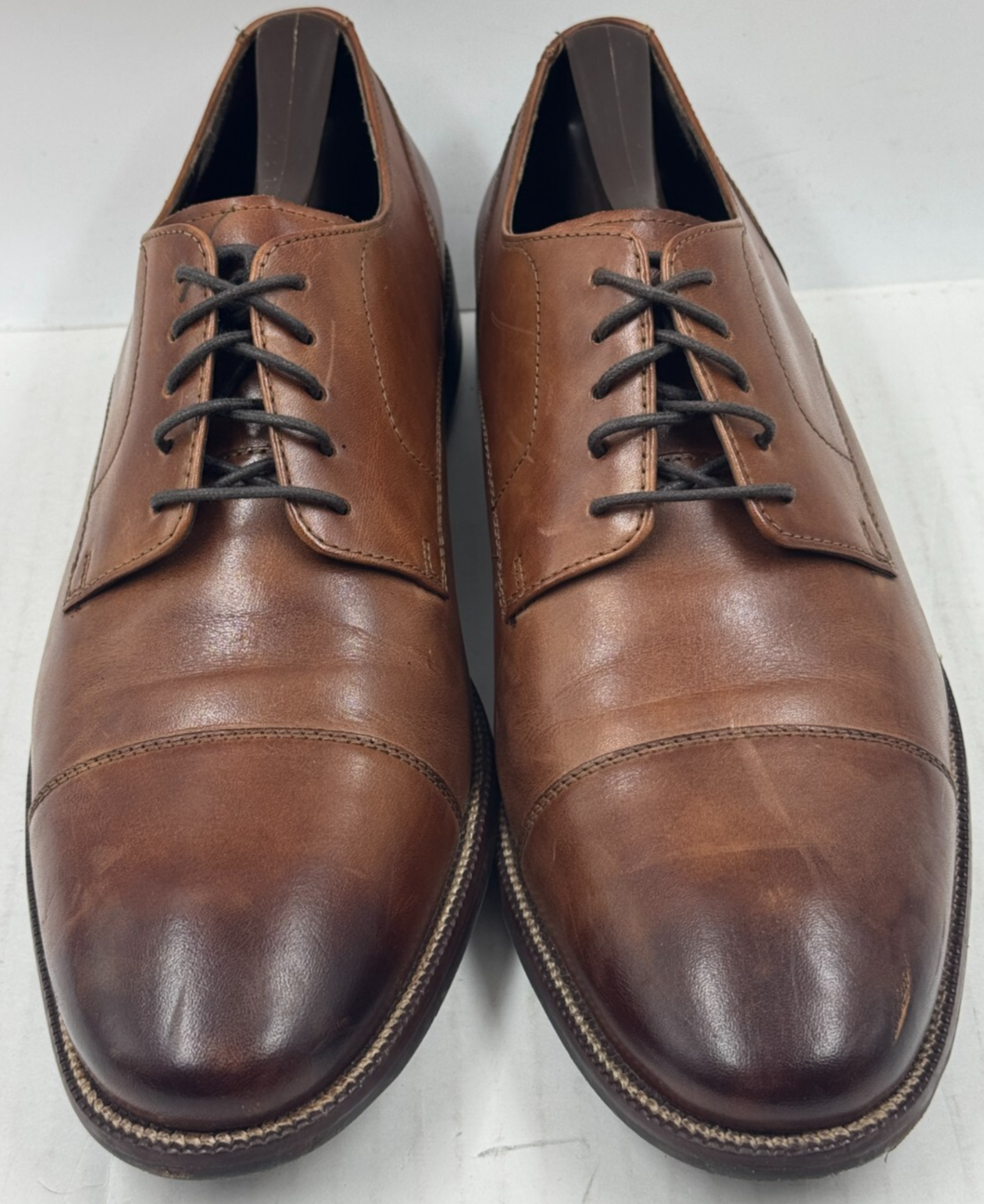 SAOLA Scarpe eleganti uomo Cole Haan Benton II 10 5 marrone pelle berretto Oxford C24120