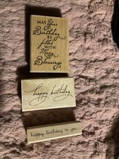 Wooden Rubber Stamps