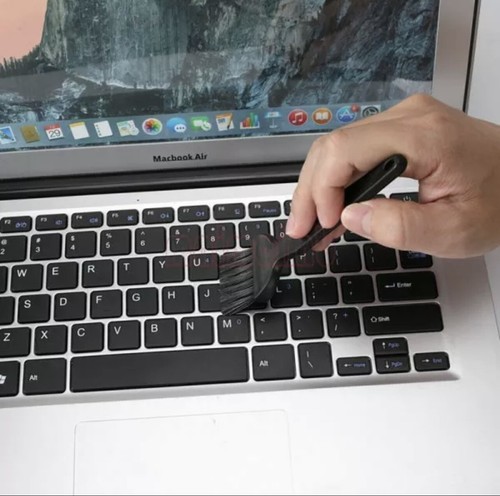 6 pièces kit brosse de nettoyage clavier nettoyant brosse d'ordinateur antistatique pour ordinateur portable - Photo 12/12