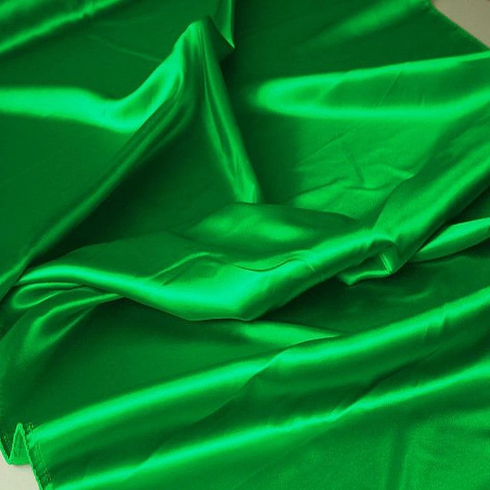 Satin blickdichter Kleider Deko u Gardinen-Stoff Taft weich fallende Meterware - Bild 3 von 3