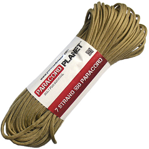 550 Paracord Mil-Spec 7 Strand Type III Parachute Survival Cord 10 25 50 100 FT - Picture 15 of 32
