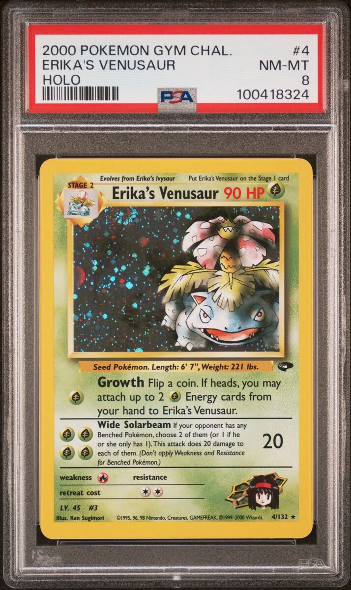PokéMon TCG Erika's Venusaur #4 Holo PSA 8 | eBay PokéMon TCG Erika's Venusaur #4 Holo PSA 8 | eBay