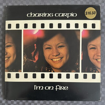 RARE HONG KONG soul funk lp CHARING CARPIO I'm On Fire