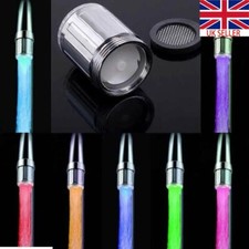 Water Faucet Lamp 7 Colour Changing or 3 Color Temperature Sensor Led Tap Light