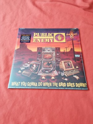 PUBLIC ENEMY - What You Gonna Do When The Grid Goes Down? - Vinyl LP - NEU