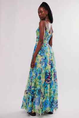 Free People FP One Ciella Printed Maxi Dress Floral Smocked Sleeveless Fitted XS | eBay Free People FP One Ciella Printed Maxi Dress Floral Smocked Sleeveless Fitted XS | eBay