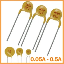 PTC Resettable Fuse Automatic Recovery Polyfuse Polyswitch Multifuse Break - 60V