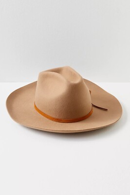 Free People X Brixton Sedona Reserve Cowboy Hat M Mojave Tan  display picture 1