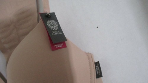 VINCE CAMUTO~Beige GENTLE LIFT PADDED FRONT CLOSURE BRA~Women's 36B~NWT - Picture 2 of 5