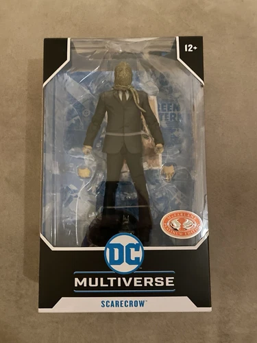 DC Multiverse Batman Begins SCARECROW Red McFarlane Platinum Chase 7" Figure NEW