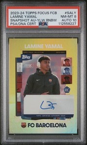 Photo Autographe Lamine Yamal Signée Main - Barcelone Star Boy - A4 Avec Certificat D'authenticité
