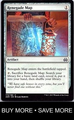 Renegade Map LP The List Reprints MTG