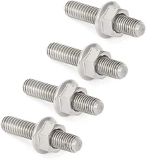 Alpha Rider Exhaust Studs Nuts for 1984-2015 Harley Big Twin 3/8 inch 