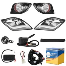 Golf Cart Light Kit, Deluxe Headlight Tail Light Kit for Fit Yamaha Drive 2