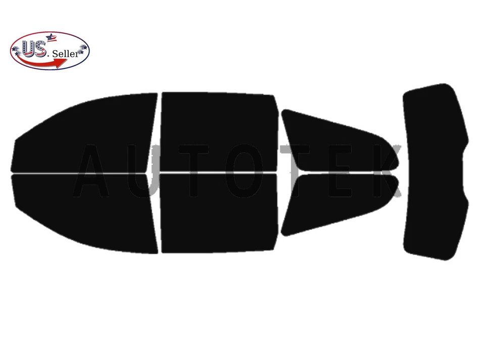 Película de ventana precortada en todos los lados cualquier tono para Chevrolet Traverse 2009-2017 Foto 2 de 4